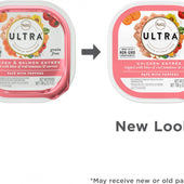 Nutro Ultra Grain-Free Chicken Entree Pate with Tomatoes and Carrots Adult Wet Dog Food Trays