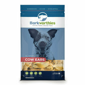 Barkworthies 10-Pack Cow Ears Chew For Pets