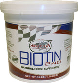 Saratoga Vet Products - Saratoga Biotin-240 Natural Horse Supplement