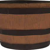 Southern Patio - Hdr Whiskey Barrel Planter