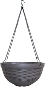 Southern Patio - Jamaica Wicker Hanging Basket With Metal Display