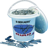Bekaert Corporation - Barbed Fence Staple Bezinal Coated Pail