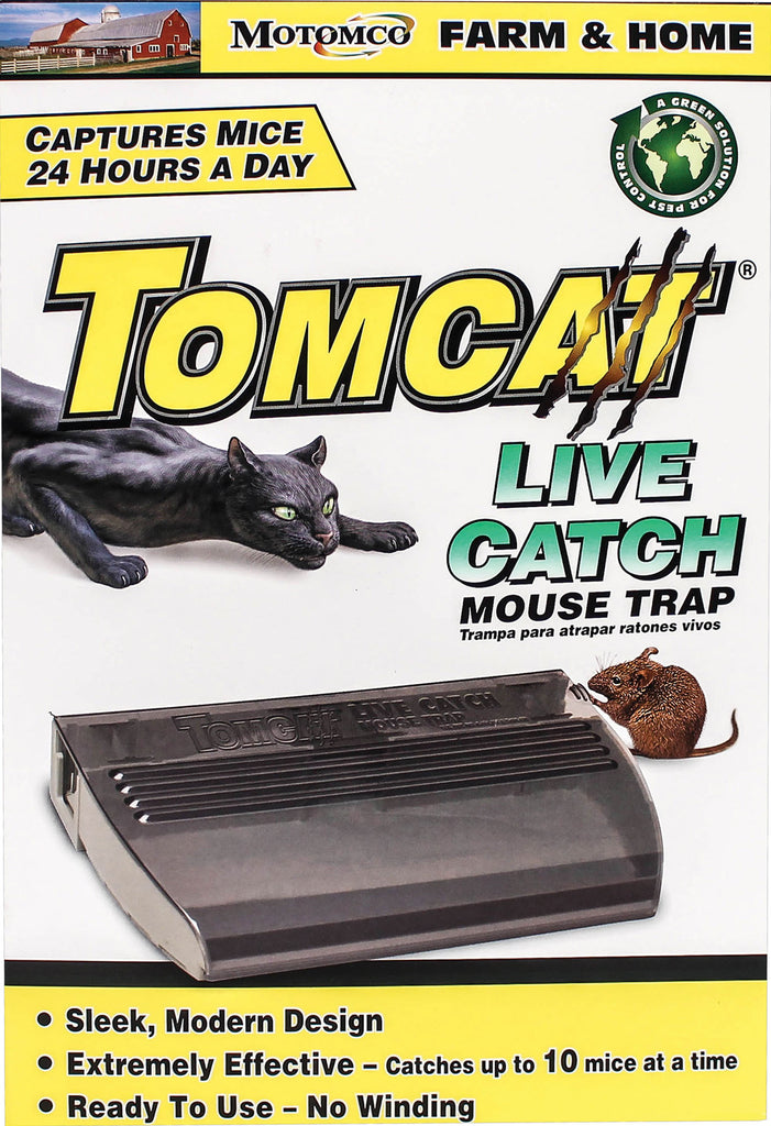 Motomco Ltd D - Tomcat Live Catch Mouse Trap – Wholesale Pet Supplies