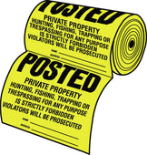 Hy-ko Products Co       P - Posted Private Property Tyvek Sign