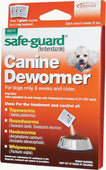 Merck Ah Equine       D - Safe-guard Canine Dewormer