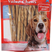 Pet Factory Inc - American Beefhide Twist Sticks Value Pack