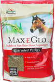 Manna Pro-max-e-glo Rice - Max-e-glo Rice Bran Pellet Supplement For Horses