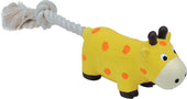 Coastal Pet Products - Lil Pals Latex & Rope Cow