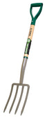 Truper Tools            P - Tru Tough 4 Tine Spading Fork With D-grip Handle