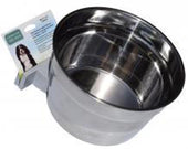 Stainless Steel Cage Crock Bowl With Bracket