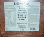 Ultralyx Rabon Fly Control Block Cattle&horses