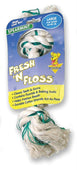 Fresh-n-floss 2-knot Rope Bone Dog Toy
