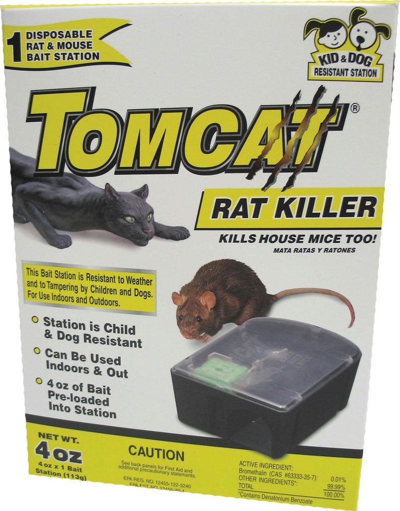 Tomcat Mouse Killer, Disposable, Bait Stations - 2 pack, 1 oz stations