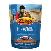 Zuke's Hip Action Dog Treats- Peanut Butter- 6 Oz Pouch