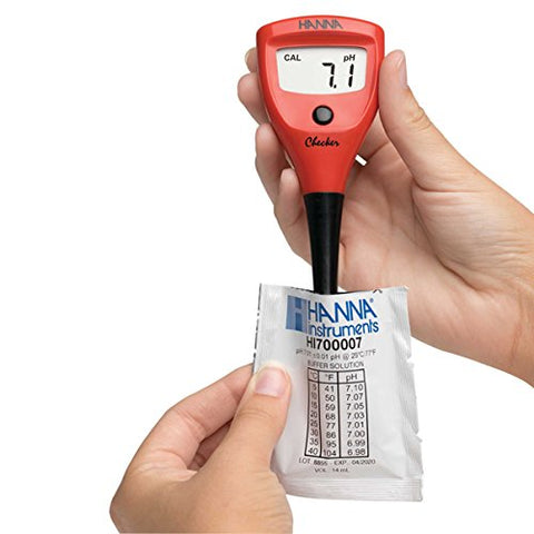 Hanna Instruments HI98103 Checker pH Tester with Ph Electrode and Batteries, 0.00 to 14.00 pH, +/-0.2 pH Accuracy, 0.1 pH Resolution