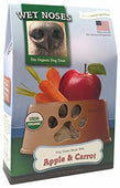 Wet Noses Organic USA Made All Natural Dog Treats, Apples and Carrots