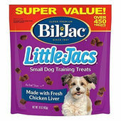 Bil-Jac Snacks Little Jacs Small Dog Liver Treats (2 Pack)
