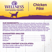 Wellness Complete Health Natural Chicken and Sweet Potato Recipe Wet Canned Dog Food