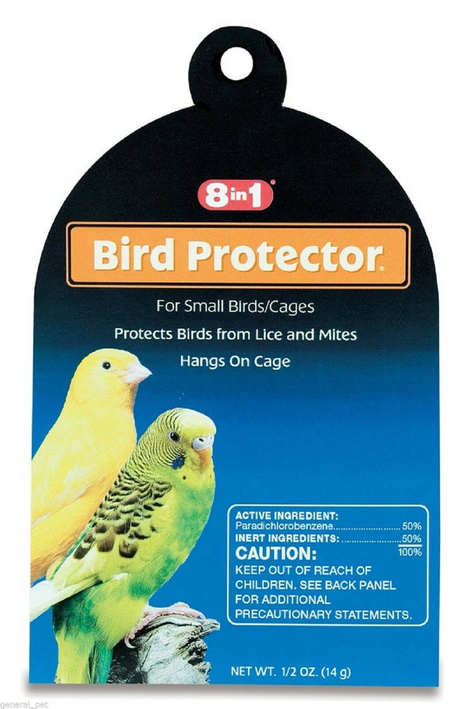 New Bird Protector 8 in 1 Small Birds ~ .5oz