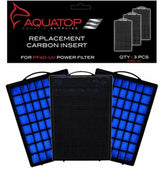 AQUATOP Aquarium Carbon Cartridge for PF40-UV Hang On UV Filter