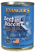 Evangers Classic Beef with Bacon Canned Dog Food