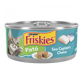 Friskies Pate Sea Captains Choice Canned Cat Food