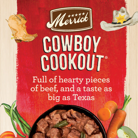 Merrick Grain Free Cowboy Cookout Canned Dog Food