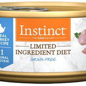 Instinct Grain Free LID Turkey Canned Dog Food