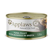 Applaws Natural Wet Cat Food Tuna with Seaweed in Broth