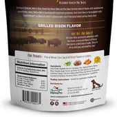 Fruitables Skinny Minis Grilled Bison Flavor Soft & Chewy Dog Treats