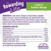 Wellness Rewarding Life Soft & Chewy Dog Treats Grain Free Lamb & Salmon