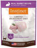 Instinct Limited Ingredient Diet Grain Free Rabbit Recipe Wet Cat Food Topper Pouches