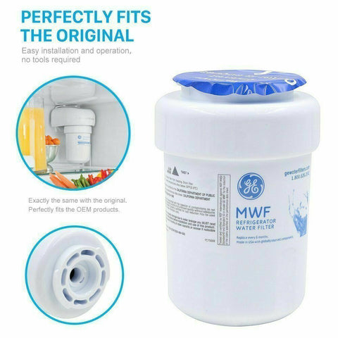 1 Pack GE MWF MWFP 46-9991 Fridge Water Filter SmartWater GWF HWF WF28 Pitcher