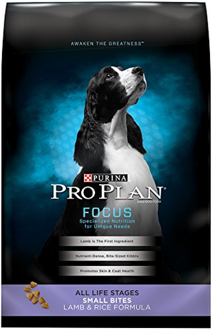 Purina Pro Plan Focus Small Bites Lamb & Rice Formula Dry Dog Food - 6 Lb. Bag