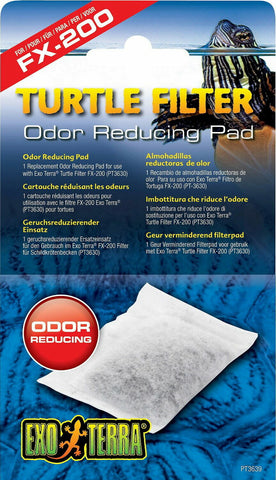 💥 SET OF 3💥 Exo Terra Turtle Filter Odor Reducing Pad