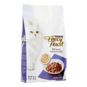 Purina Fancy Feast With Savory Chicken Turkey Dry Cat Food 3 Lb.