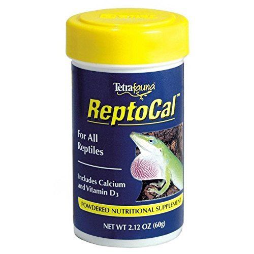 Tetra Tetrafauna ReptoCal for all Reptiles 2.12 oz Powdered Calcium & Vitamin D