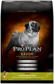 Purina Pro Plan SAVOR Adult Shredded Blend Weight Management Formula Dry Dog Foo
