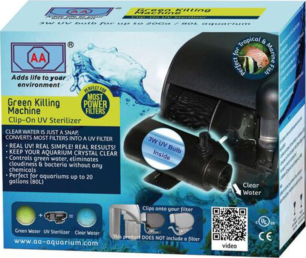 Aa Aquarium Inc. - Green Killing Machine Clip-on Uv Kit