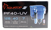 Aquatop Aquatic Supplies - Hang On Filter With Uv Sterilizer