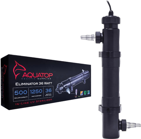 Aquatop Aquatic Supplies - Aquatop Eliminator In-line Uv Sterilizer
