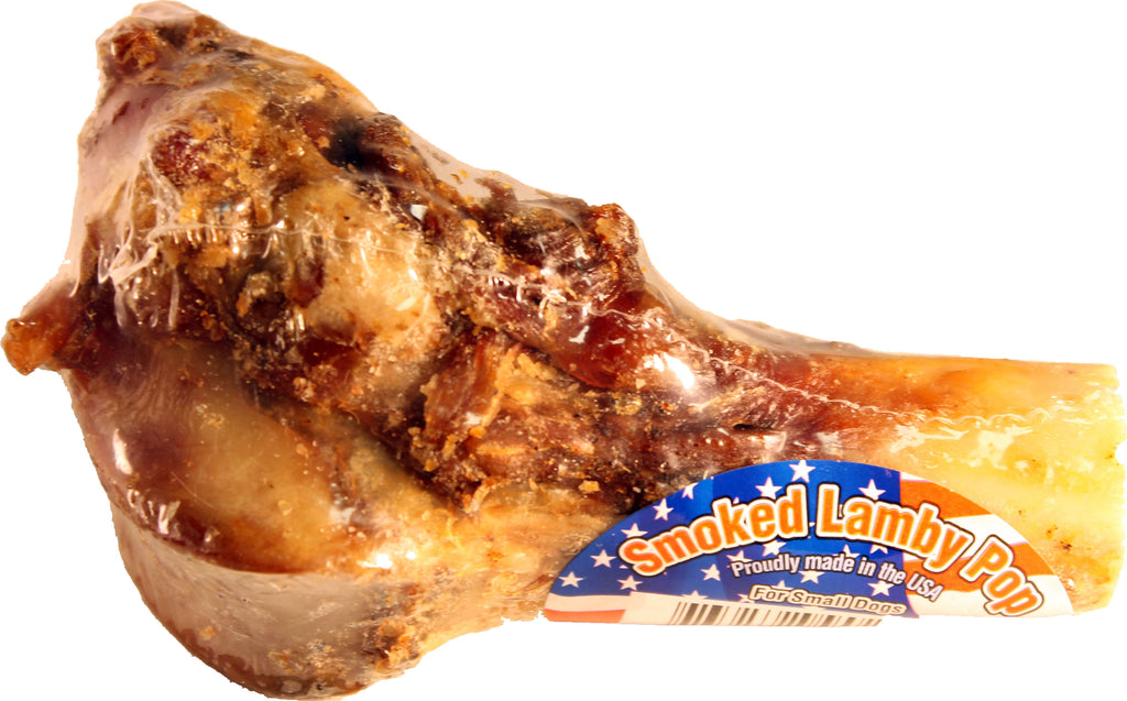 Best Buy Bones - Usa Smoked Lamby Pop Bone Dog Natural Treat (Case of 35 )