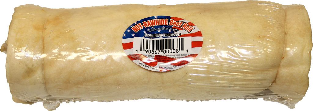 Best Buy Bones - Usa Not-rawhide Beef Roll Natural Chew Treat (Case of 12 )