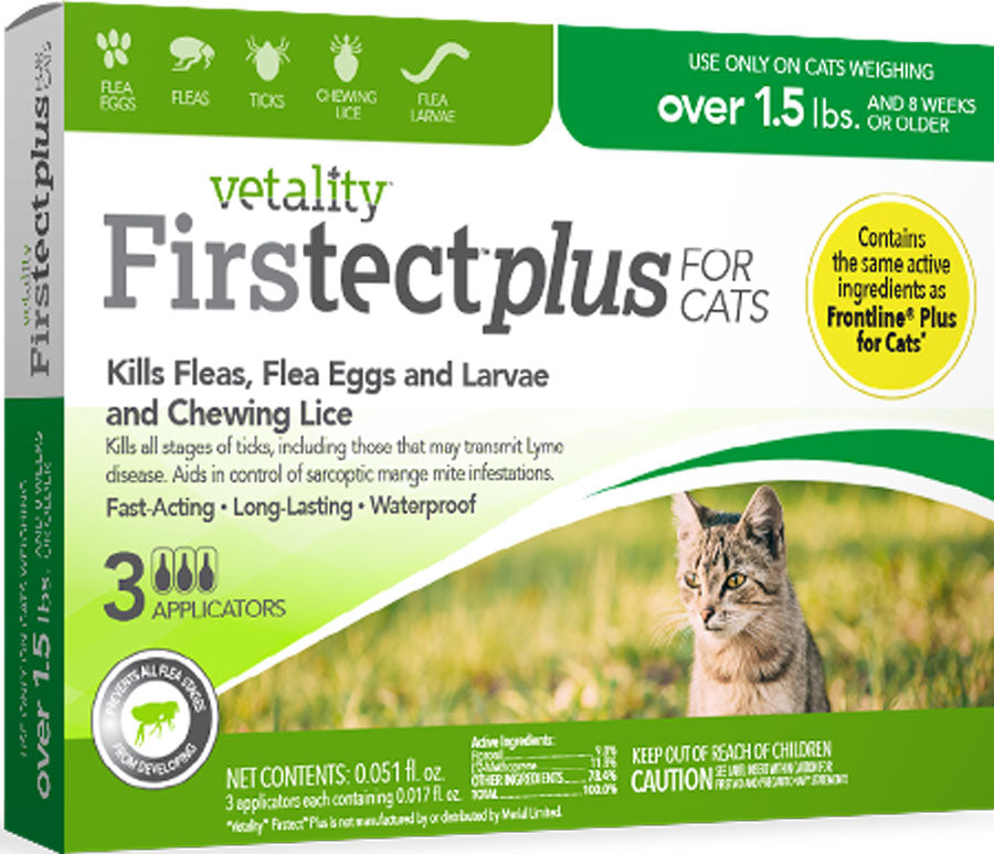 Tevra Brands Llc - Vetality Firstect Plus For Cats