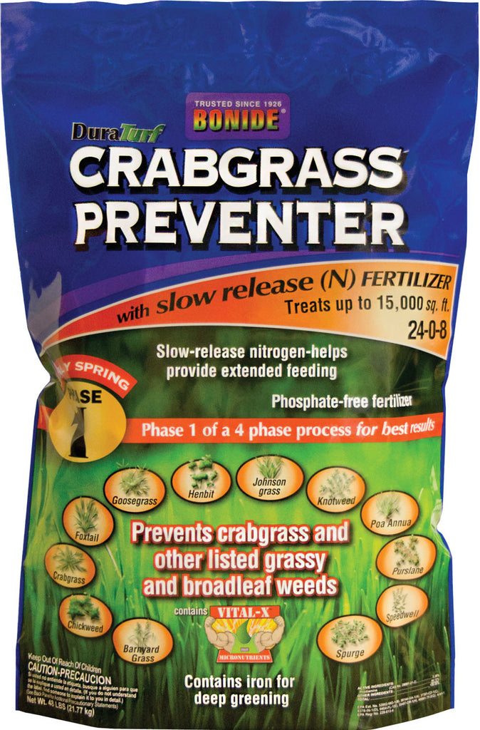 Bonide Fertilizer - Crabgrass Preventer With Fertilizer 24-0-8