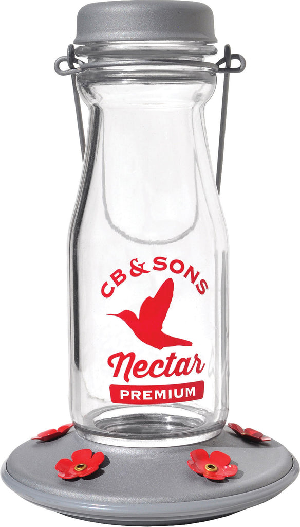 Classic Brands - Humming - Jersey Glass Hummingbird Feeder