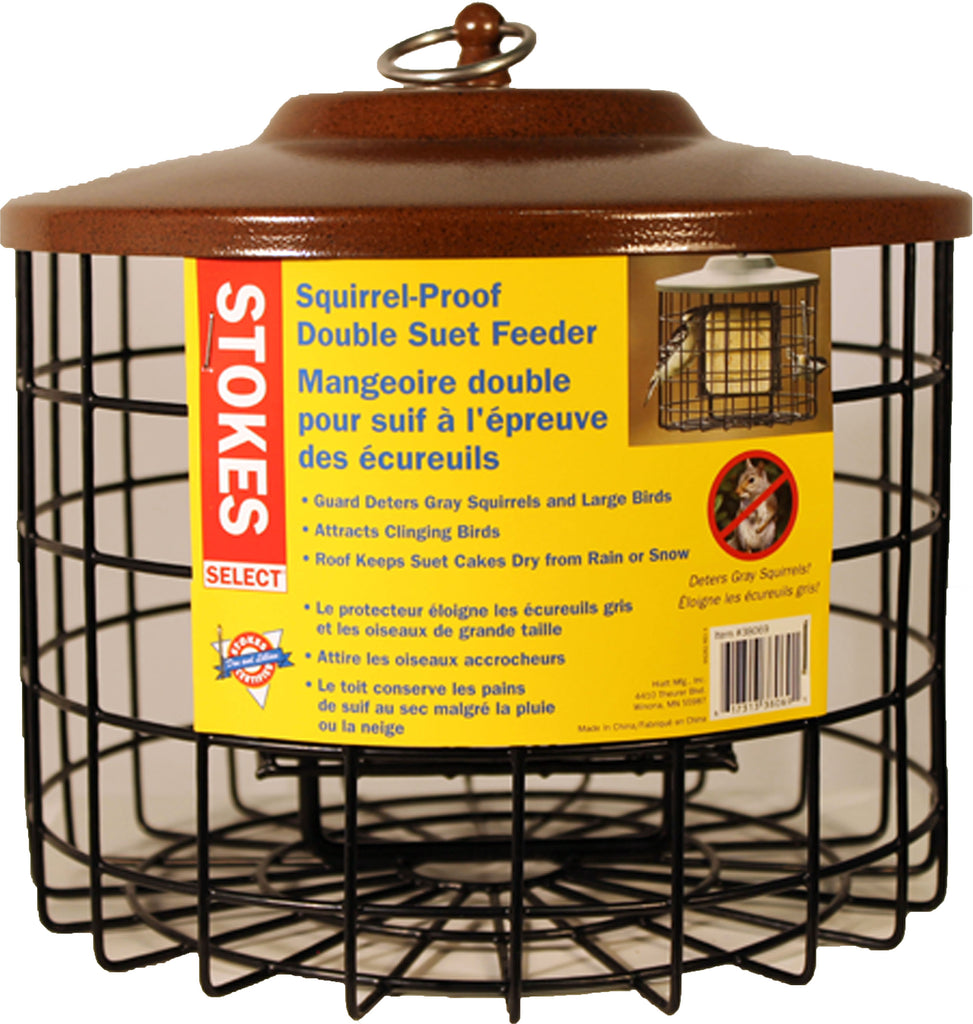 Classic Brands Llc - Wb - Stokes Squirrel Proof Double Suet Feeder