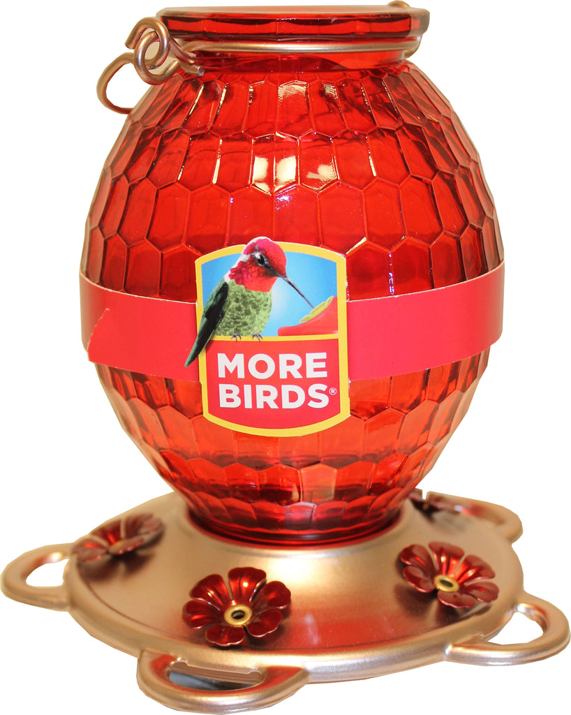 Classic Brands - Humming - Gem Glass Hummingbird Feeder (Case of 2 )