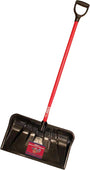 Bully Tool           P - Fiberglass D-grip Handle Poly Combo Snow Shovel