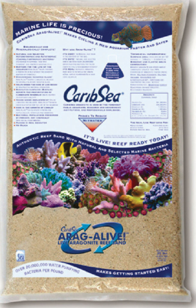 Caribsea Inc - Arag-alive Reef Sand Special Grade Reef (Case of 2 )
